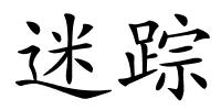 迷踪的解释