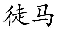 徒马的解释