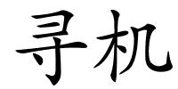 寻机的解释