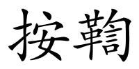 按鞫的解释