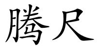 腾尺的解释