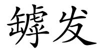 罅发的解释