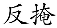 反掩的解释