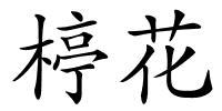 楟花的解释