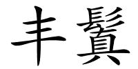 丰鬒的解释