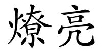 燎亮的解释