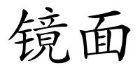 镜面的解释