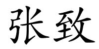 张致的解释