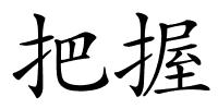 把握的解释