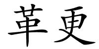革更的解释