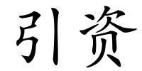 引资的解释