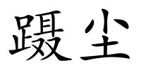 蹑尘的解释