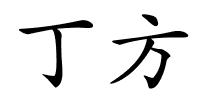 丁方的解释
