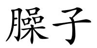 臊子的解释