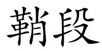 鞘段的解释