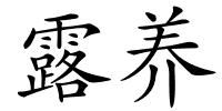 露养的解释