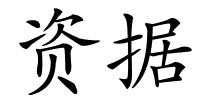 资据的解释