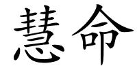 慧命的解释