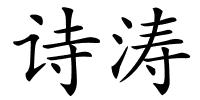 诗涛的解释