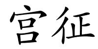宫征的解释