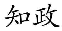 知政的解释