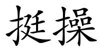 挺操的解释