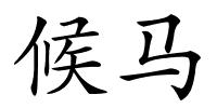 候马的解释