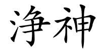 浄神的解释
