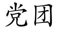 党团的解释