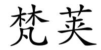 梵荚的解释