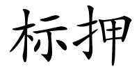 标押的解释