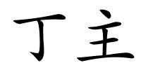 丁主的解释