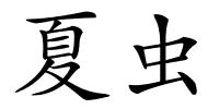 夏虫的解释