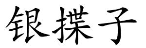 银揲子的解释