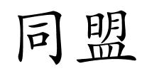 同盟的解释