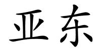 亚东的解释