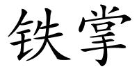 铁掌的解释