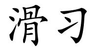 滑习的解释