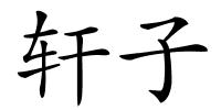 轩子的解释