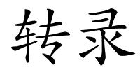 转录的解释