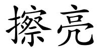 擦亮的解释