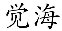 觉海的解释