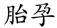 胎孕的解释