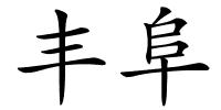 丰阜的解释