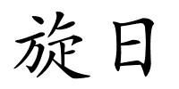 旋日的解释