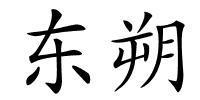 东朔的解释
