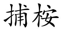 捕桉的解释