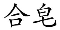 合皂的解释