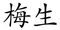 梅生的解释