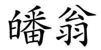 皤翁的解释
